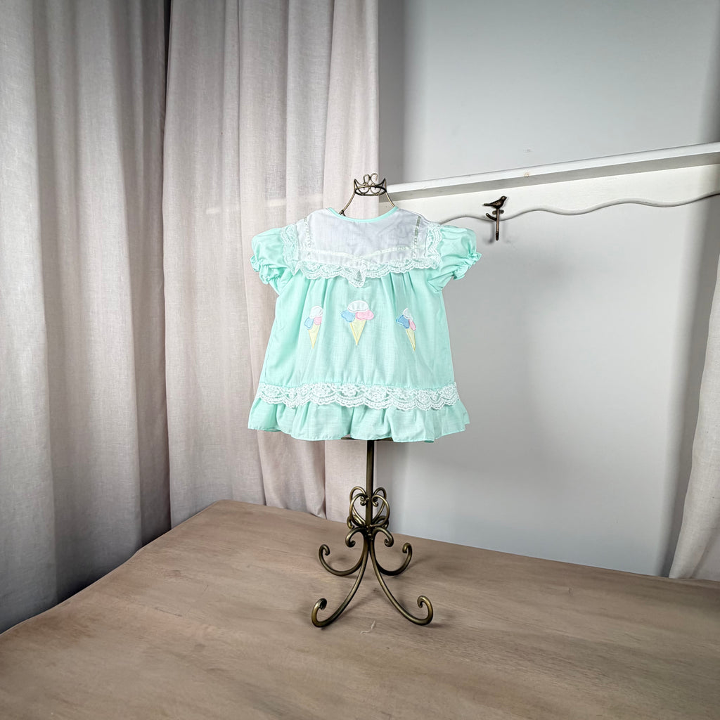 The Ice Cream Social Dress | Mint Green Lace