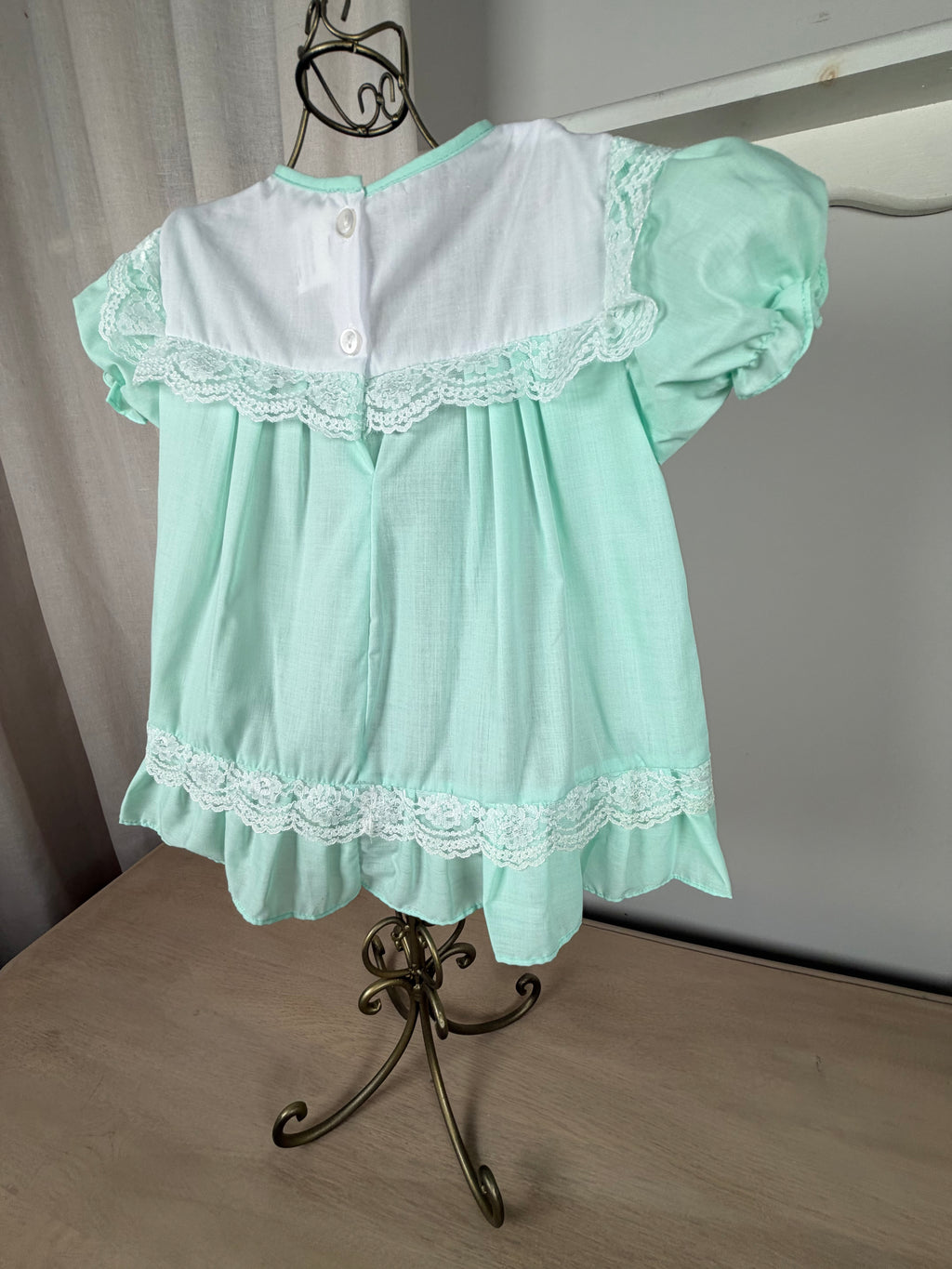 The Ice Cream Social Dress | Mint Green Lace