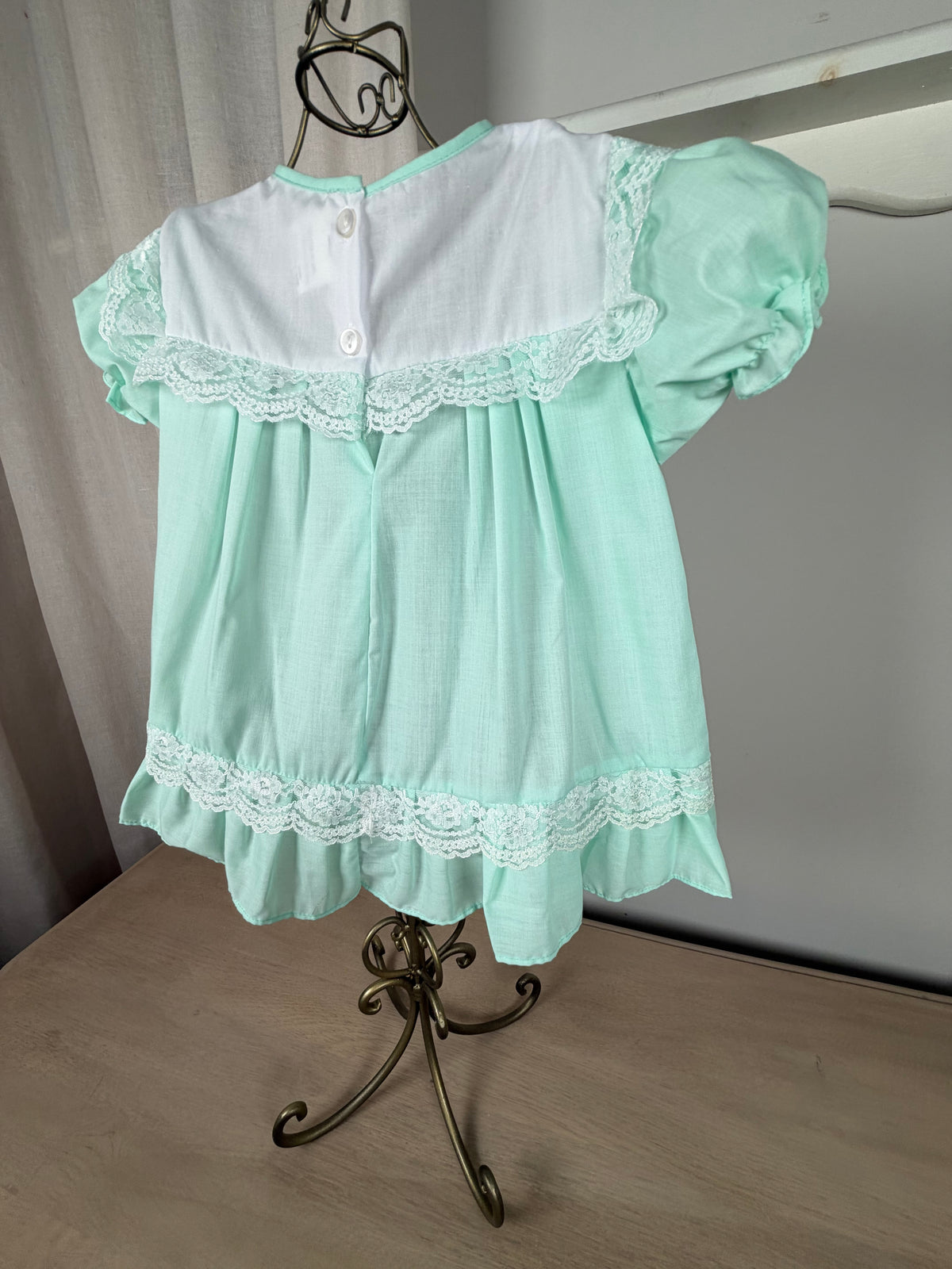 The Ice Cream Social Dress | Mint Green Lace