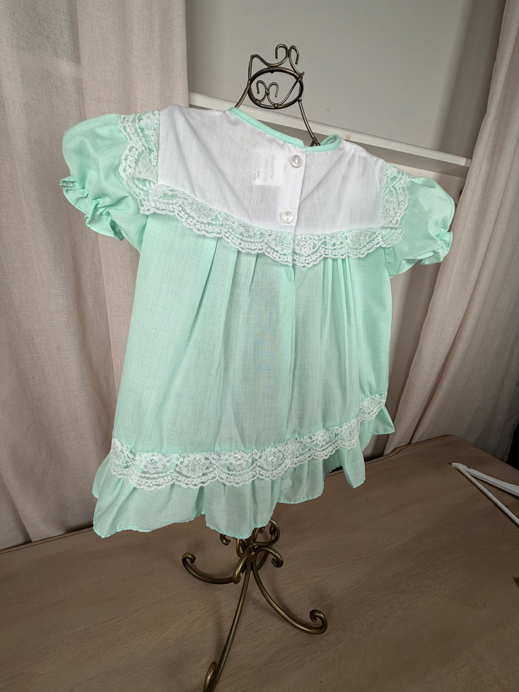 The Ice Cream Social Dress | Mint Green Lace