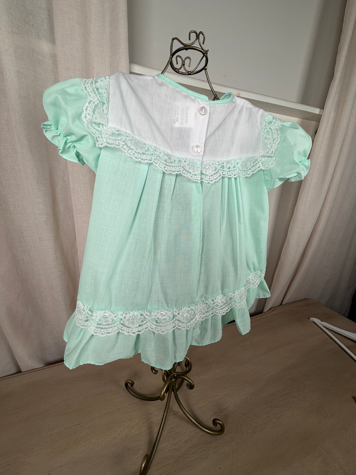 The Ice Cream Social Dress | Mint Green Lace
