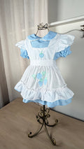 The Forget-Me-Not Pinafore Dress | Vintage Blue