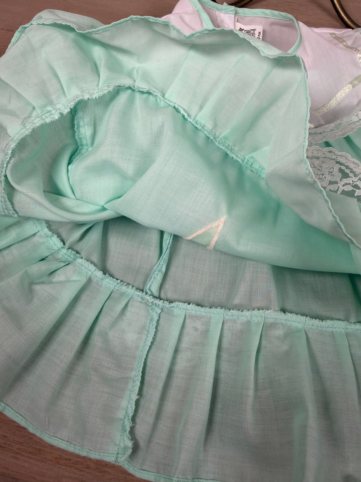 The Ice Cream Social Dress | Mint Green Lace