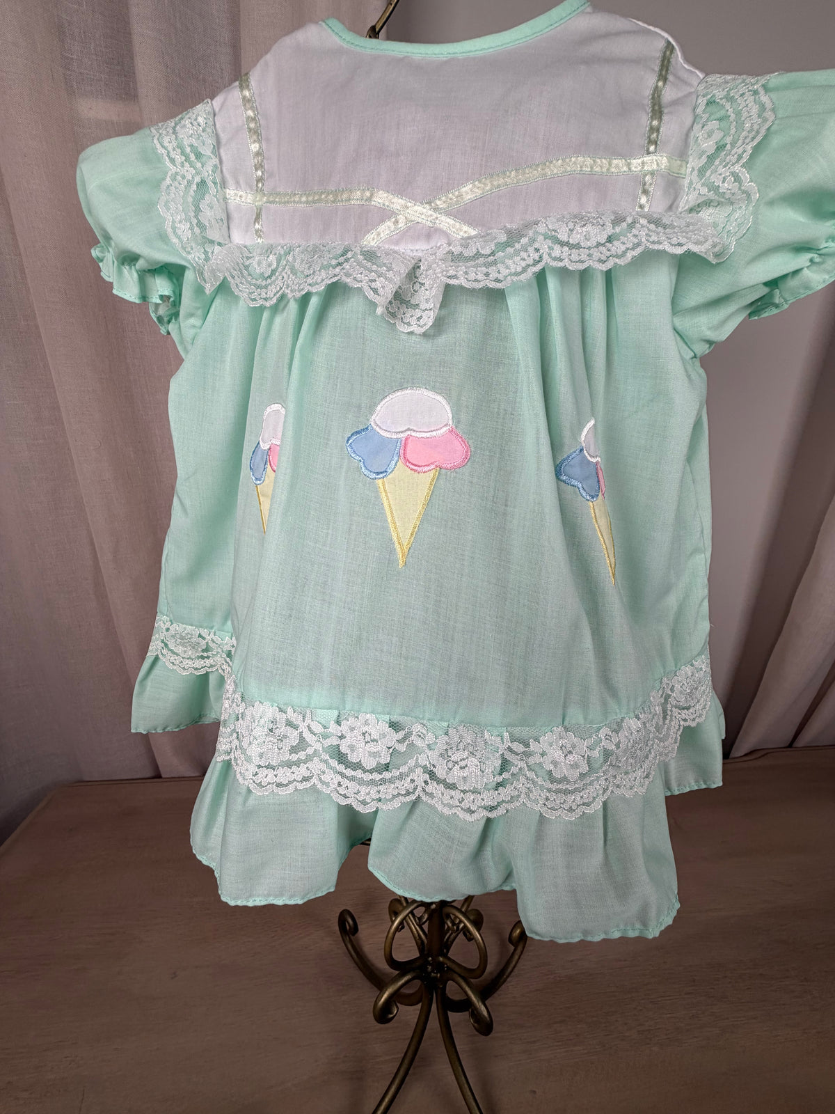 The Ice Cream Social Dress | Mint Green Lace