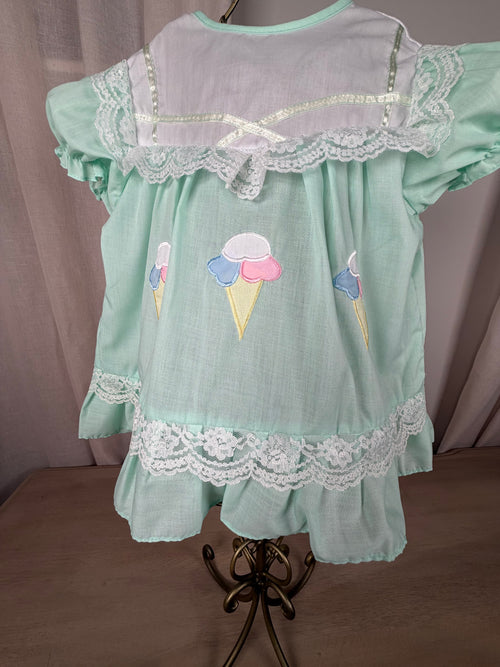 The Ice Cream Social Dress | Mint Green Lace