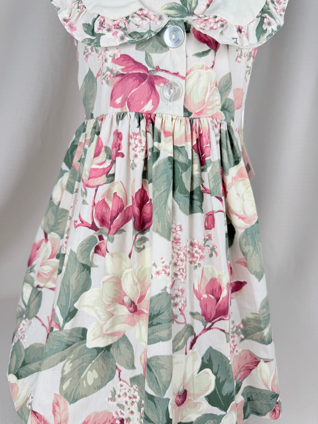 The Rosalie Garden | Vintage Thomas Floral Ruffle Dress | Dollyque