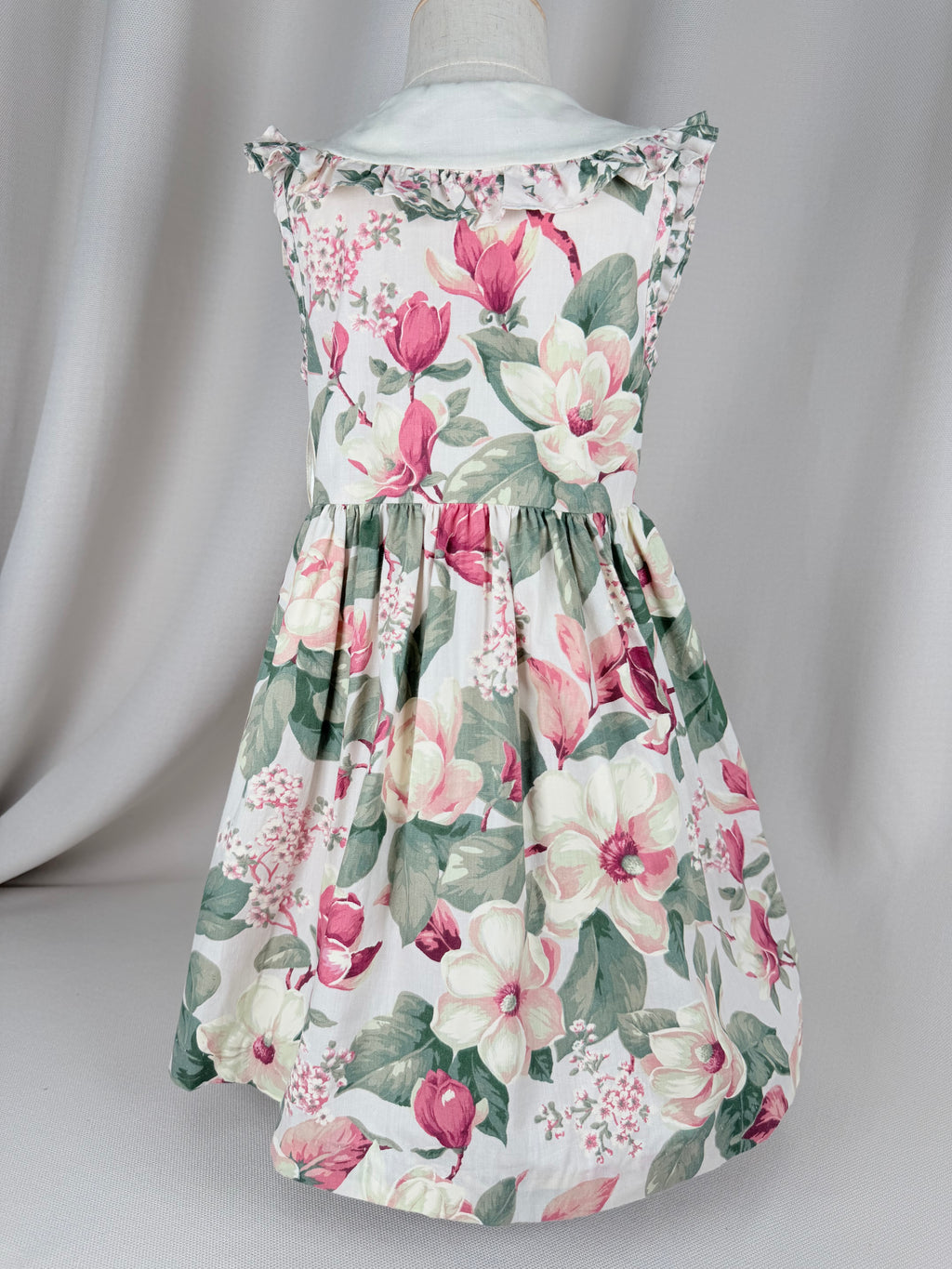 The Rosalie Garden | Vintage Thomas Floral Ruffle Dress | Dollyque