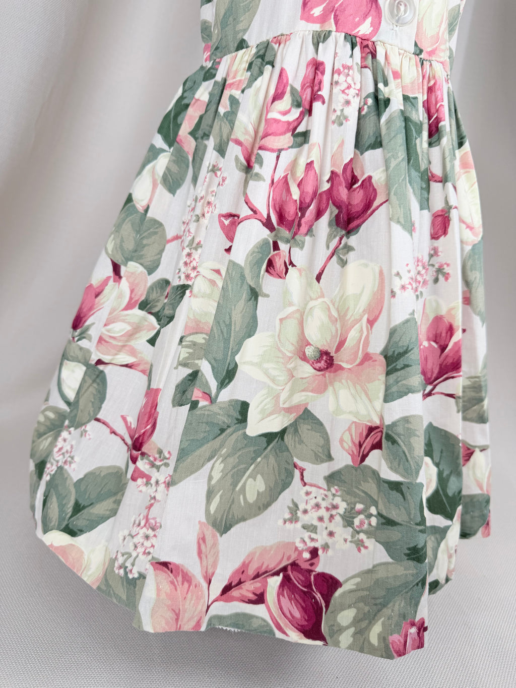 The Rosalie Garden | Vintage Thomas Floral Ruffle Dress | Dollyque