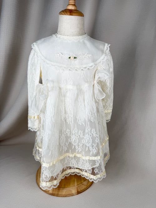 Ivory Rose Garden Lace Dress by Gunne Sax | Dollyque