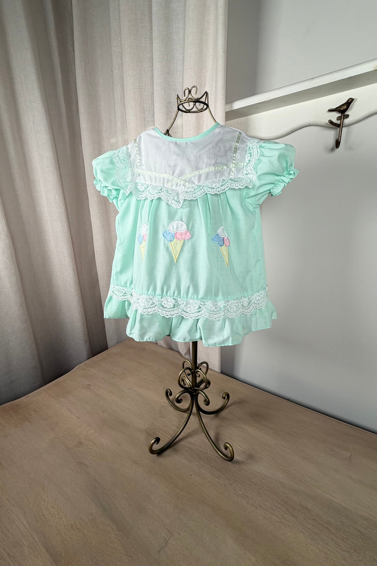 The Ice Cream Social Dress | Mint Green Lace
