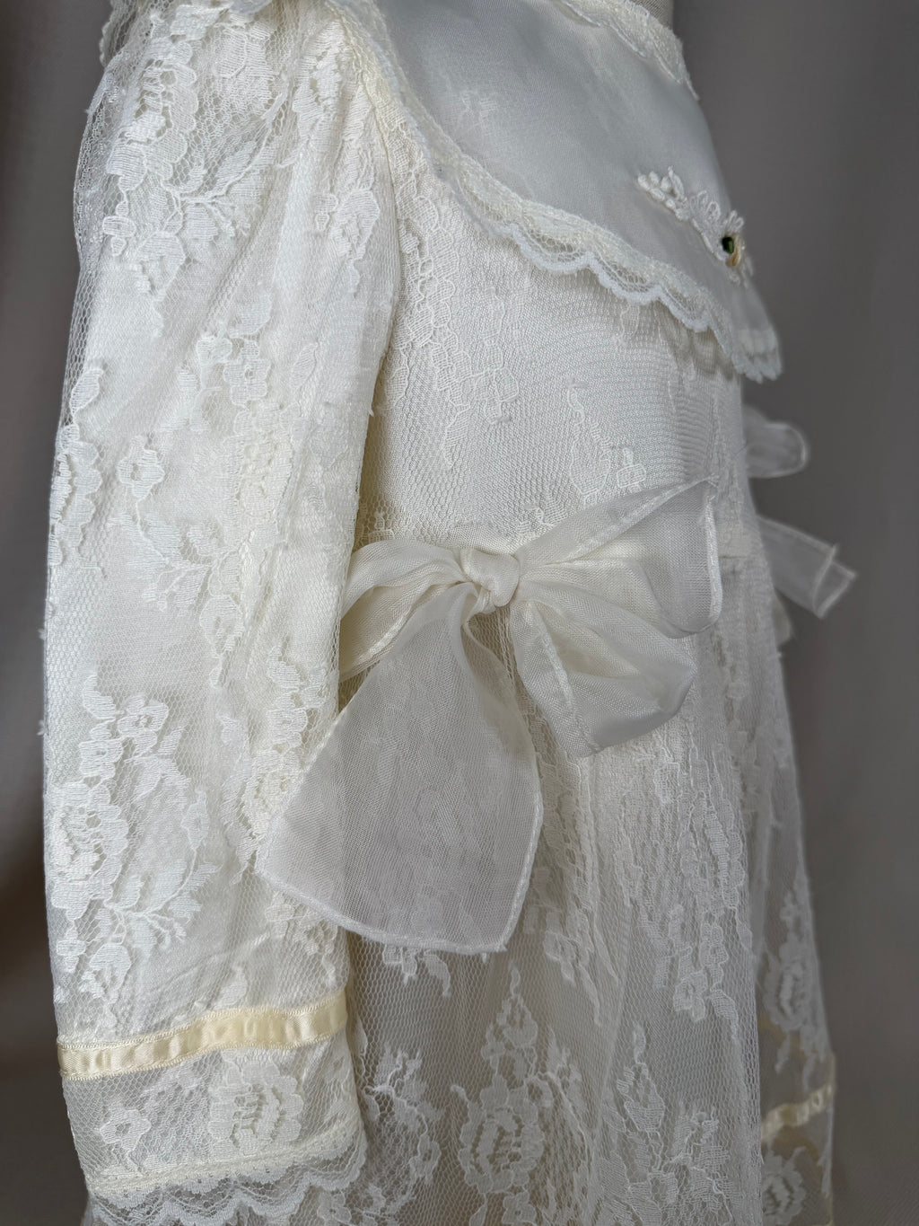 Ivory Rose Garden Lace Dress by Gunne Sax | Dollyque