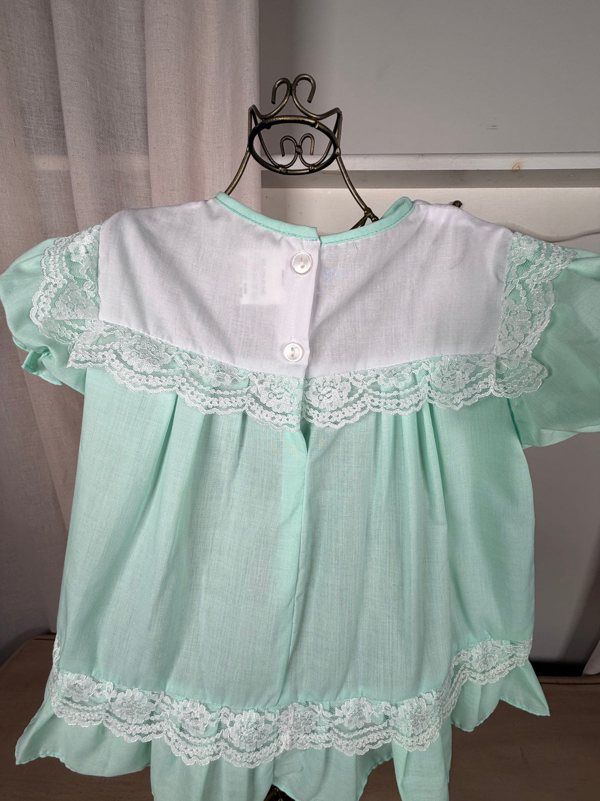 The Ice Cream Social Dress | Mint Green Lace