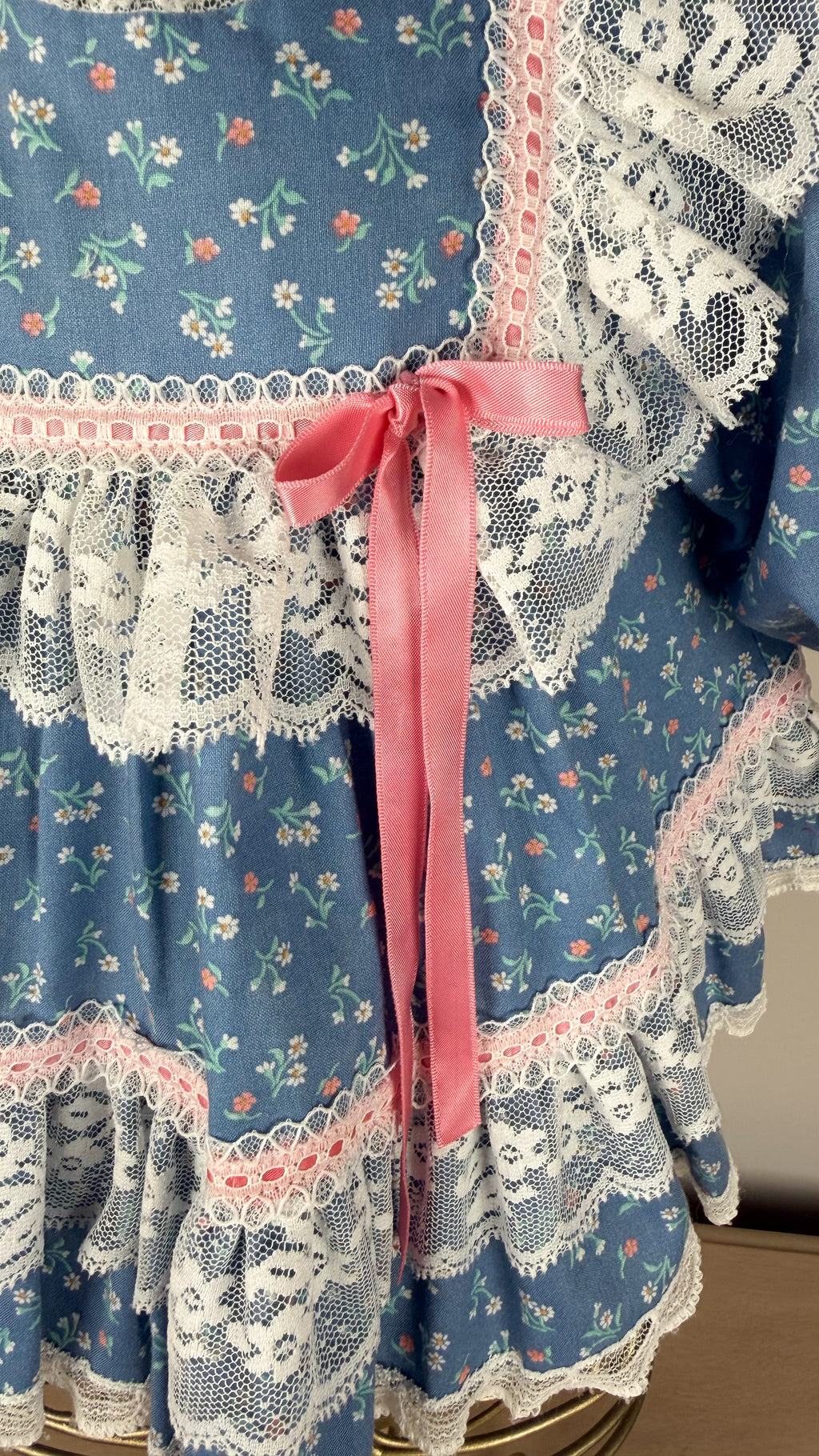 Bluebell Lace Heirloom Dress | 3–6M