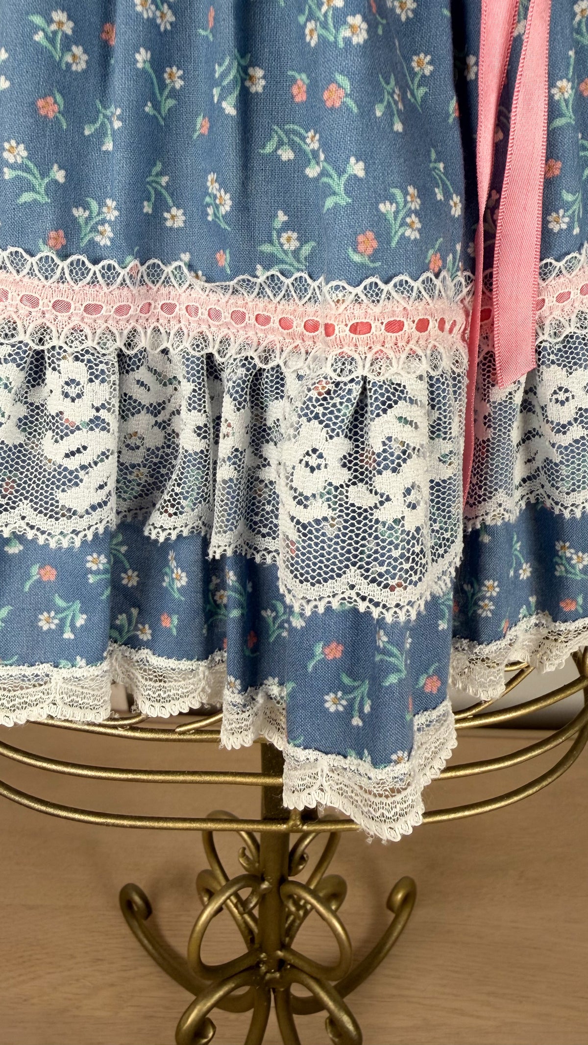 Bluebell Lace Heirloom Dress | 3–6M