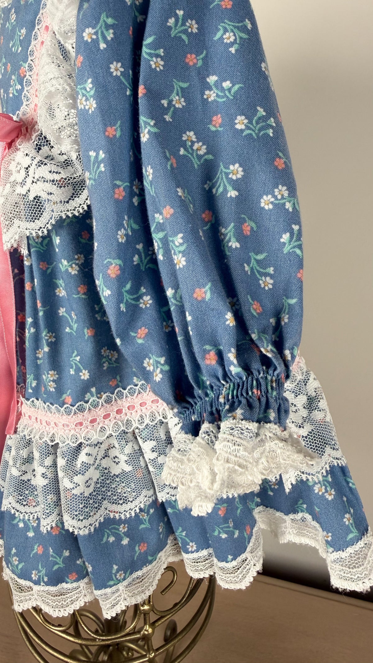 Bluebell Lace Heirloom Dress | 3–6M