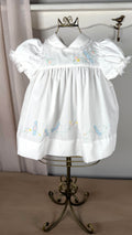 Bluebird Garden Heirloom Dress 6–9M | Dollyque