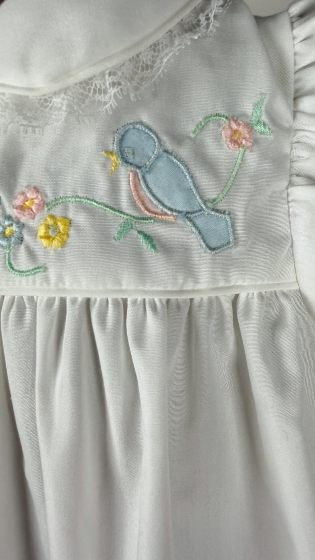 Bluebird Garden Heirloom Dress 6–9M | Dollyque