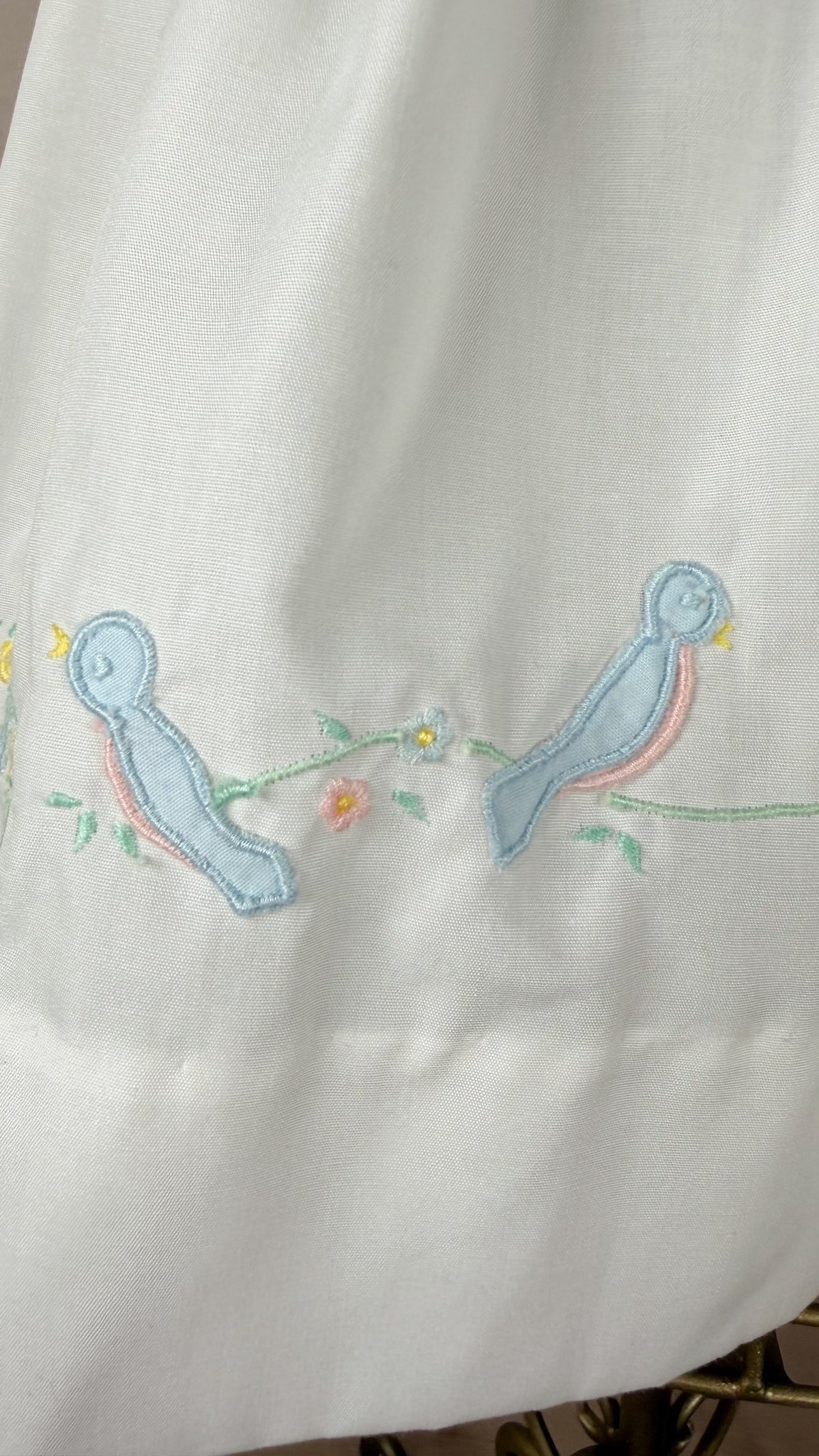 Bluebird Garden Heirloom Dress 6–9M | Dollyque