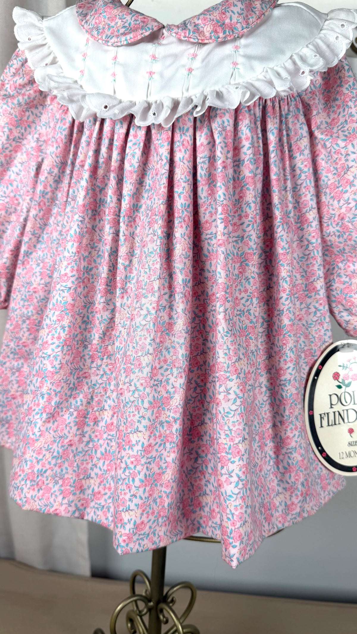 Blushing Meadow Heirloom Dress | 12M