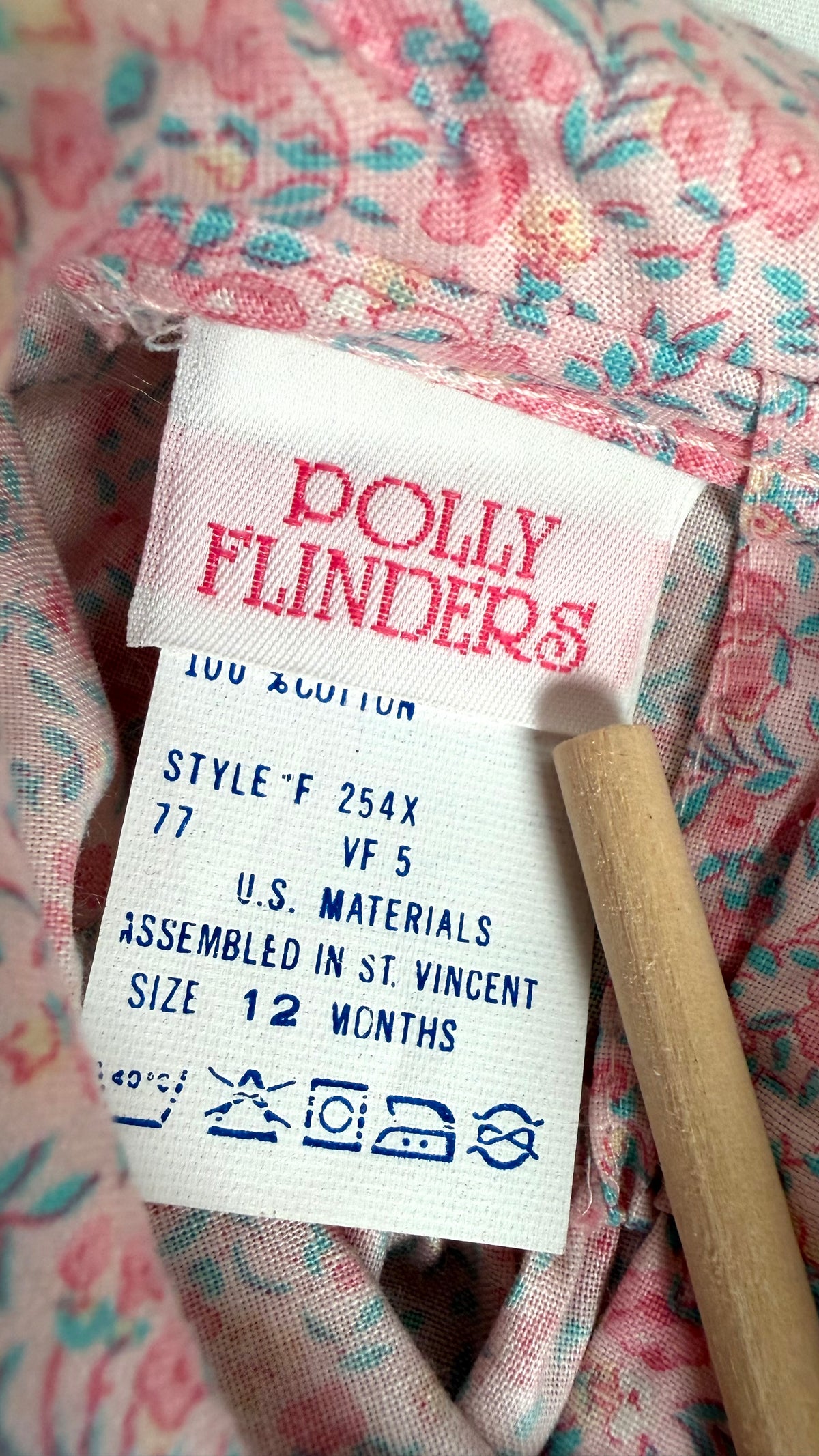 Blushing Meadow Heirloom Dress | 12M